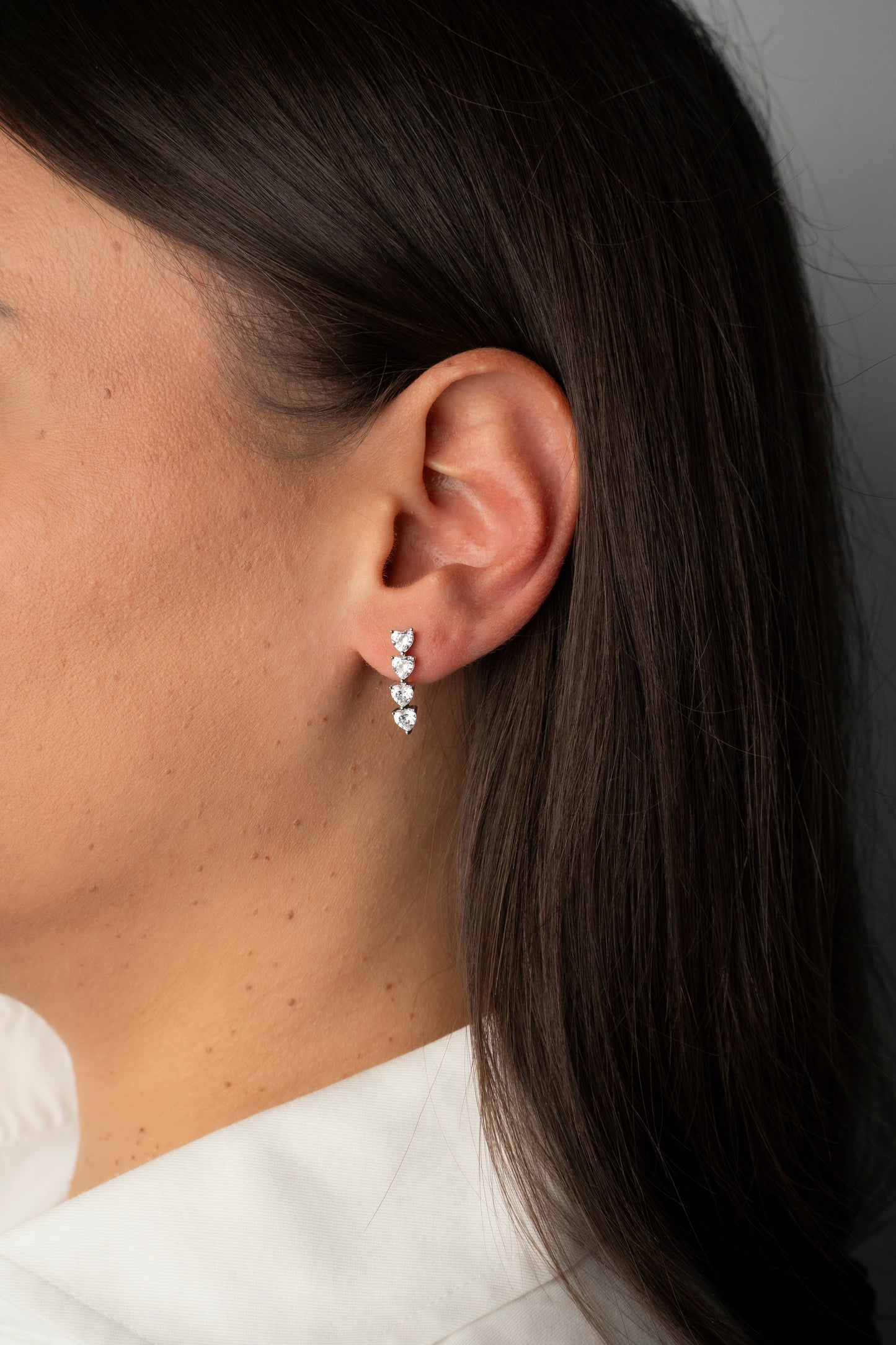 Orecchino pendente AMORE